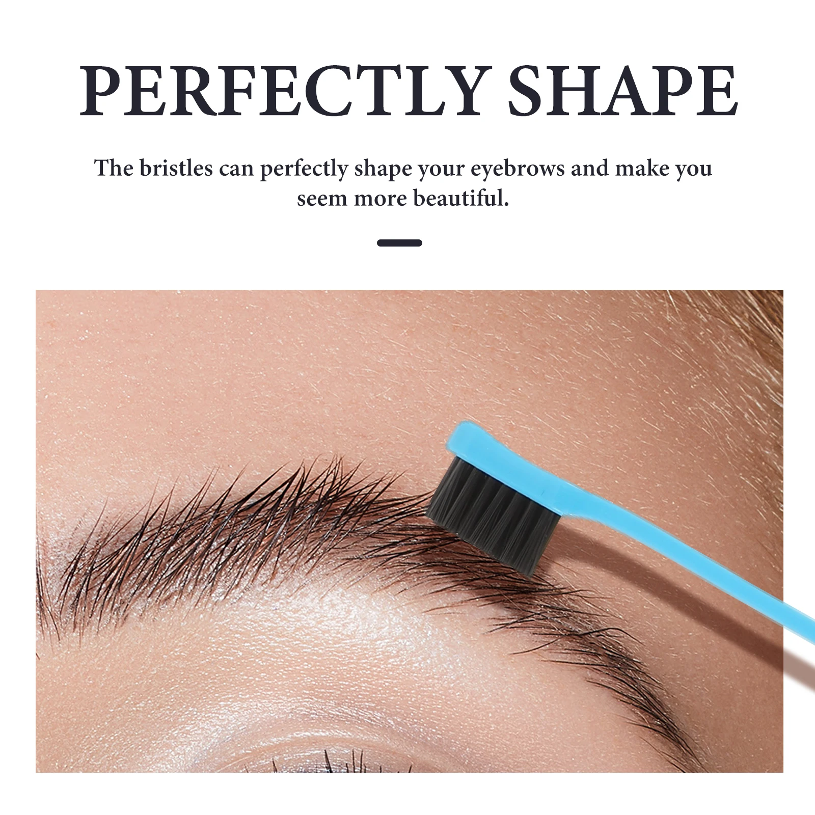 10 قطعة فرشاة الحاجب مجموعة أمشاط المزدوج تلميح شعيرات للحواجب لاش أداة تهذيب الشعر ماكياج أمشاط صغيرة الحاجب حافة فرشاة ماسكارا مشط