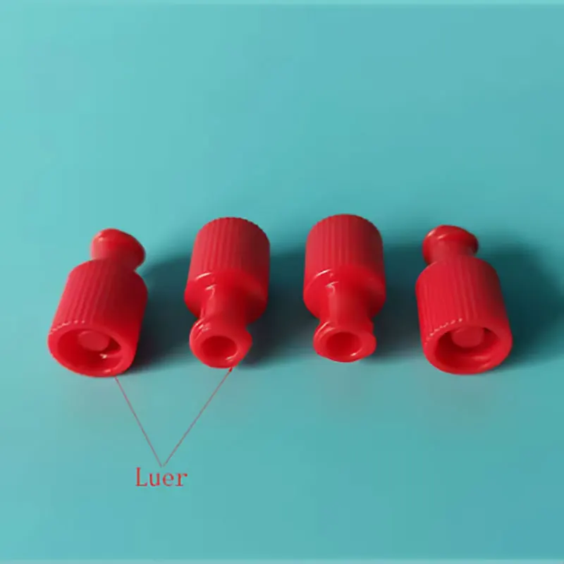 50Pcs Combi-Cap Male/Female Luer Lock Closure, Sterile individual pack,