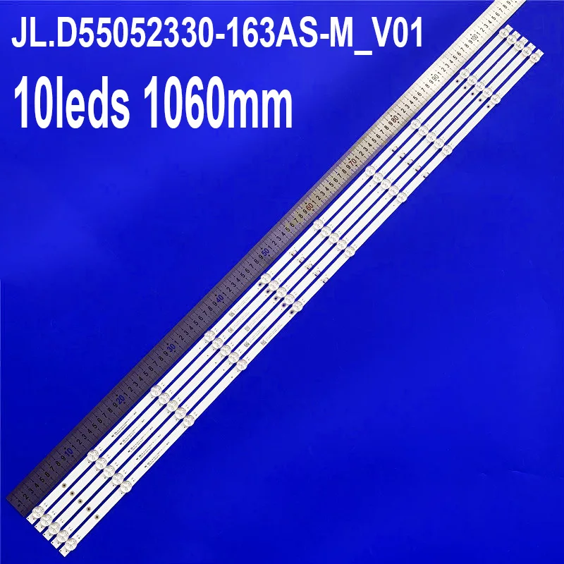 

100% новые светодиодные ленты (5 шт./компл.) для JL.D55052330-163AS-M_V01 55 TV 55SUE9500