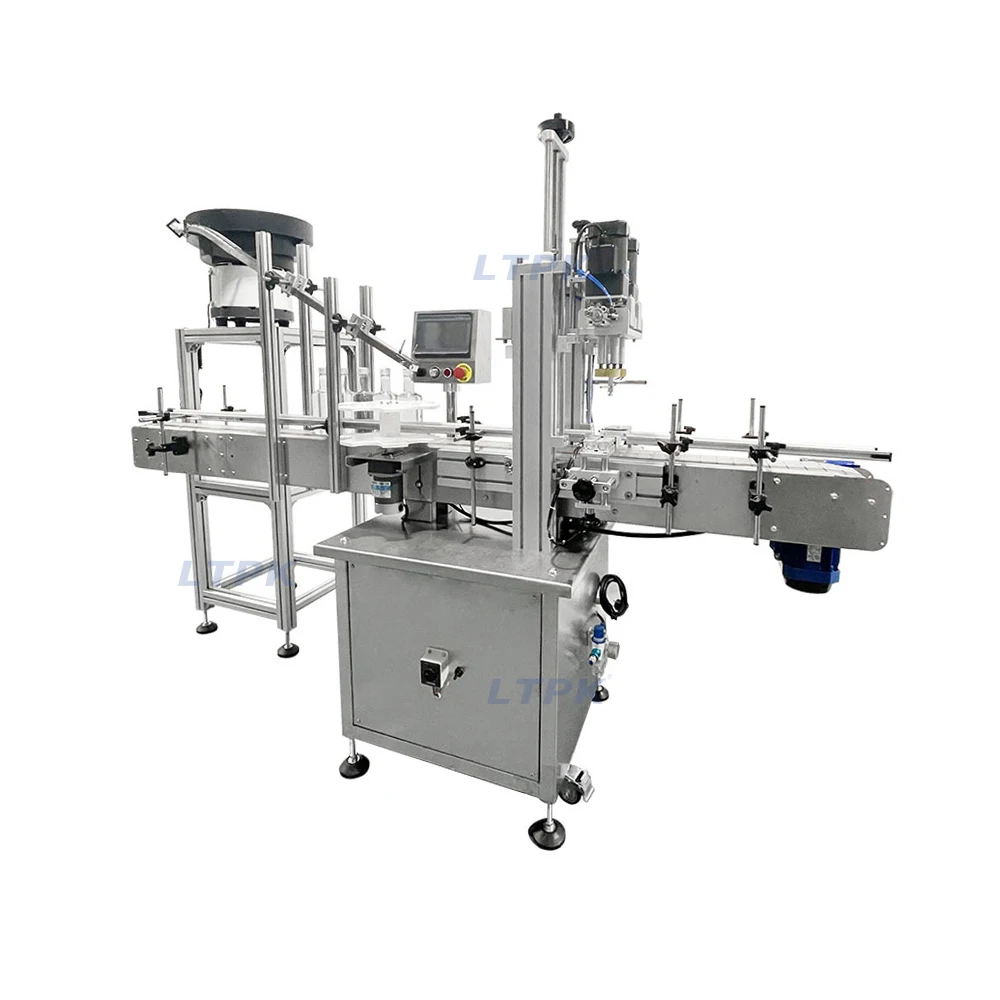 LT-CZJ60A Fully Automatic Cap-rotating and Cap-supplying Machine Bottle Capping Machine