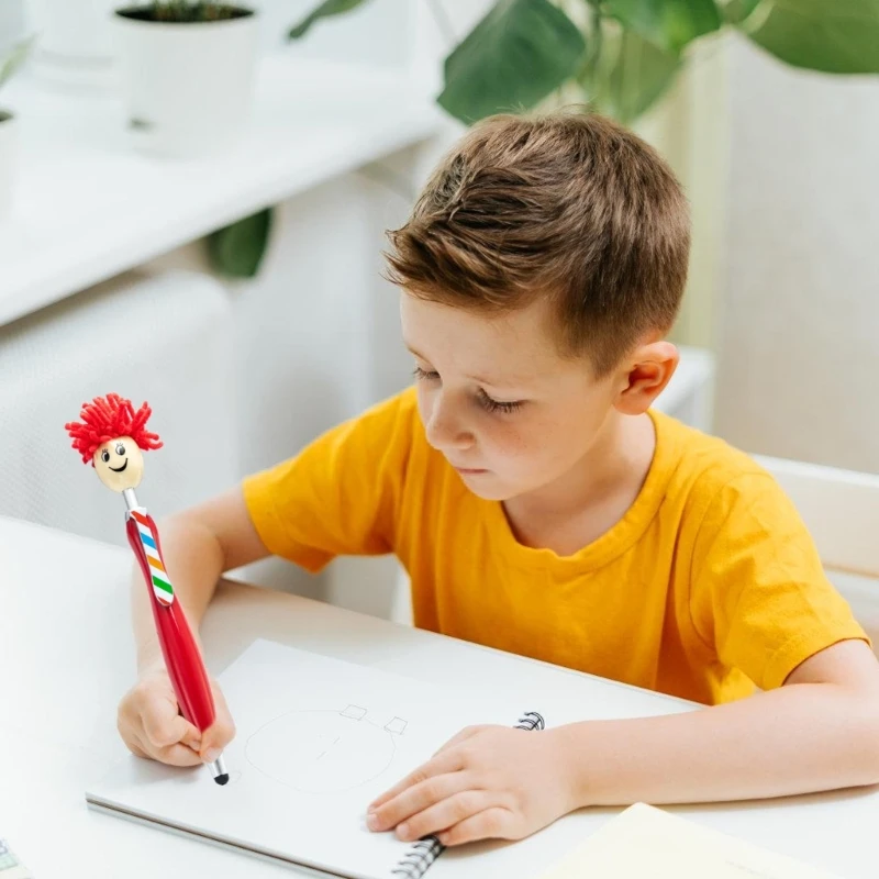 Caneta esferográfica multifuncional 10 unidades com ponta para escrever anotações desenho