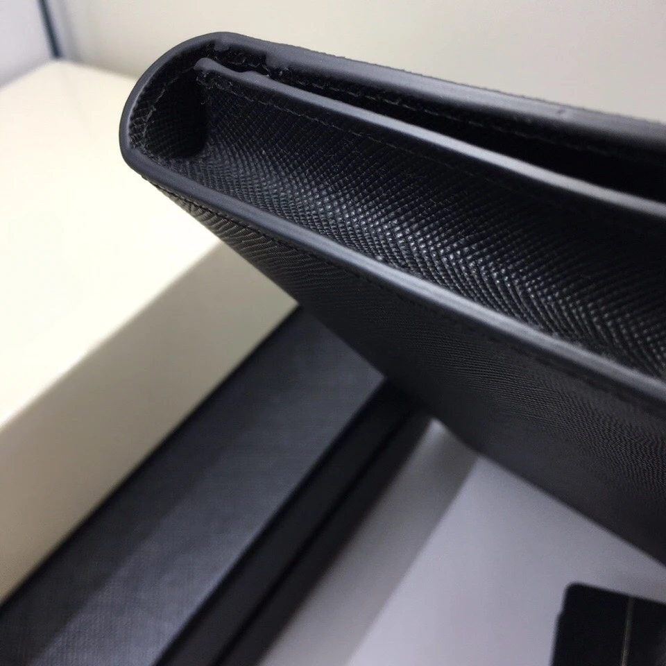 113207#189200 Handmade Suit Wallets Luxury Brand Leather Collection 4810 Westside Clutch Card Holder Money Clips Holiday Gift