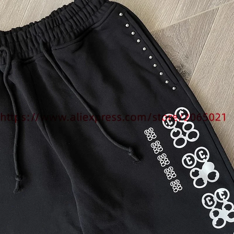 Washed Project Capri Notfall-Jogginghose für Herren und Damen, Jogger-Hose mit Kordelzug, übergroße Hose