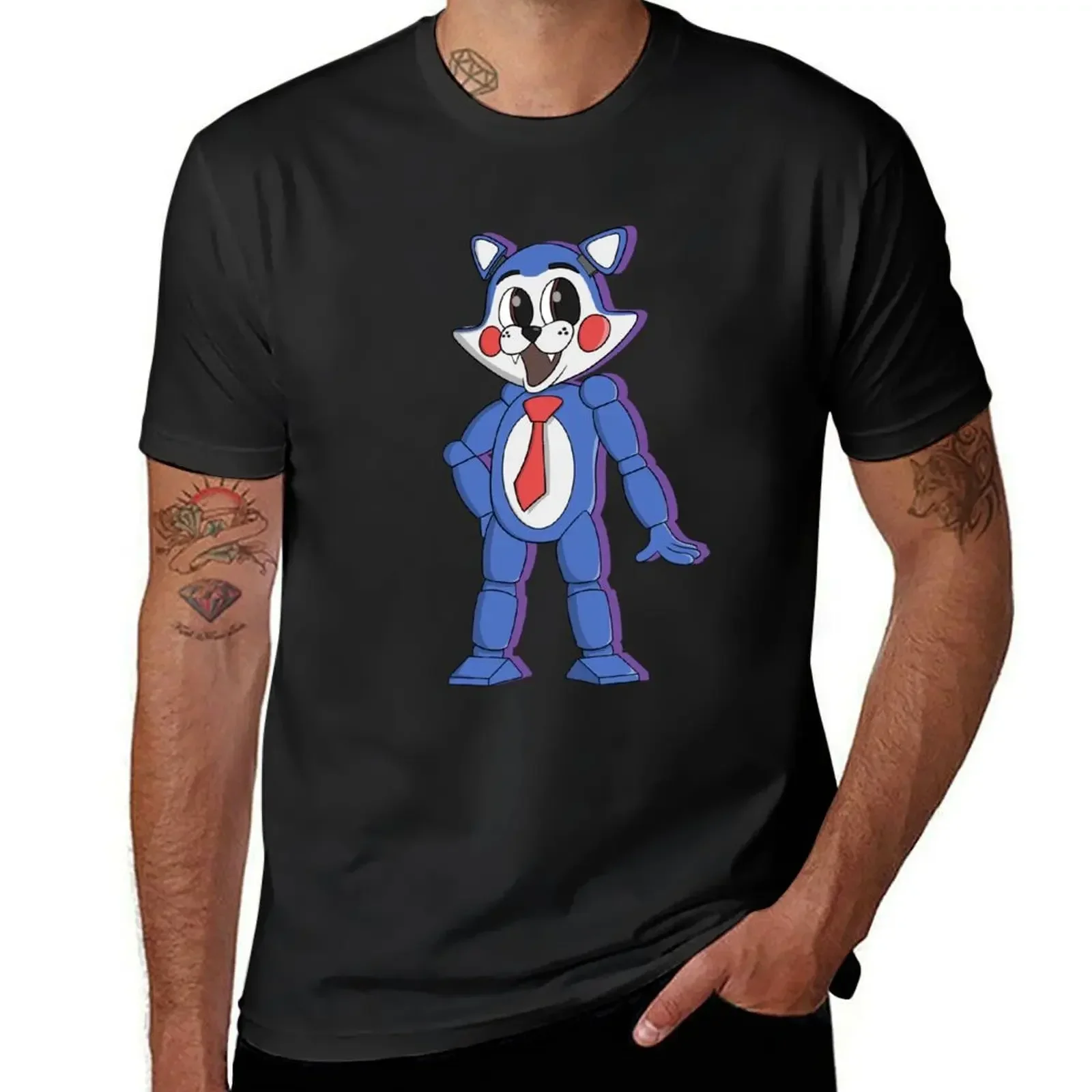 

Candy the Cat - Five Nights at Candy's T-Shirt customs quick-drying boys animal print tshirts for men