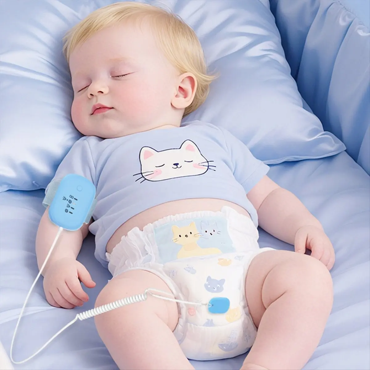Goodprice New Wired Baby Bedwetting Alarm Pee Alarm for Boys Grils Kids Potty Training Elder Care 3 Alarm Modes Magnetic Suction