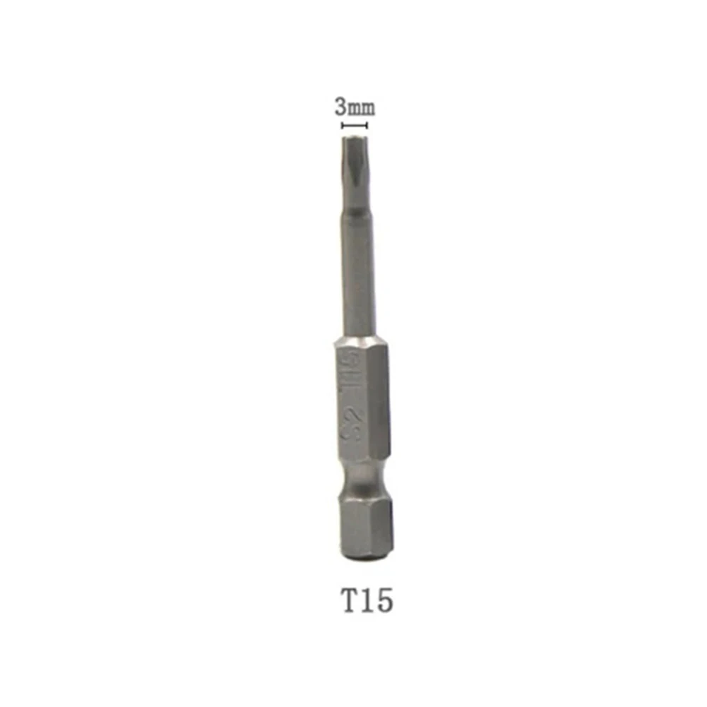 Магнитная отвертка с шестигранным хвостовиком, 1 шт. T10T40 Fivepoint, надежно фиксированная, подходит для электрических и ручных отверток