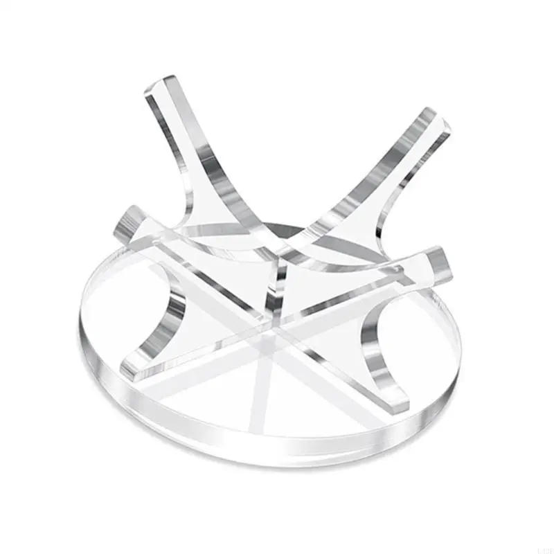 Acrylic Baseball and Softball Display Stand Rack Tennis Display Holder for Sports and Collectibles Small Balls Show Rack 