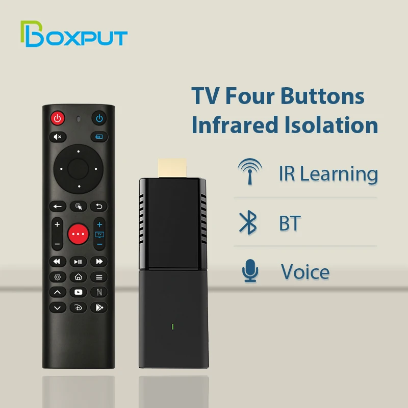Boxput Remoter ATV3 Mini: موجه لاسلكي ذكي بتحكم صوتي لجهاز Q5 وQ3 بثّ ذكي – تجربة تلفاز ذكي متكاملة