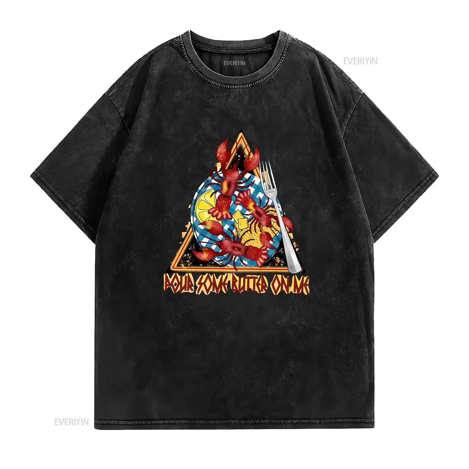 Crawfish T Shirt Boil Funny Party Season Clothing Lousiana Outfit vintage Washed graphic Comfortable designer clothes Unisex