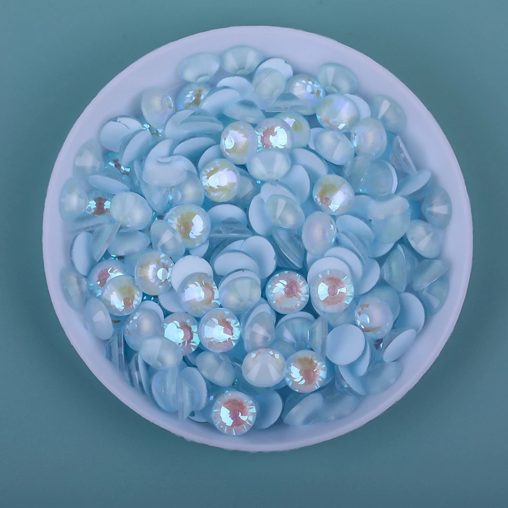 زجاج أب كريستال نيون مضيء ، حجر الراين غير الساخن الإصلاح ، الغراء المسطح على فن الأظافر اللامع ثلاثي الأبعاد ، ديكورات أحجار الراين