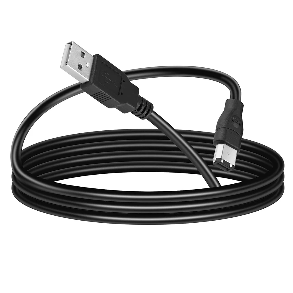 USB ذكر إلى Firewire IEEE1394 6Pin موصل كابلات IEEE 1394 6 دبوس إلى USB محول للطابعة كاميرا رقمية الماسح الضوئي القرص الصلب