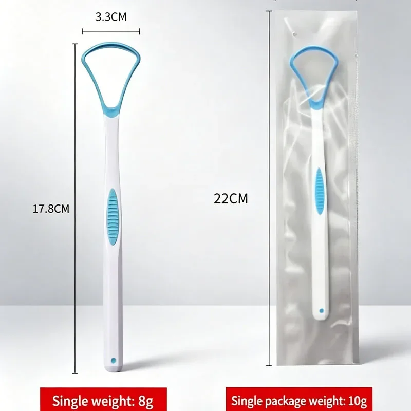 1/2Pcs Tongue Scraper Cleaner for Adult Kid,Tongue Brush for Fresh Breath Dental Eliminate Bad Breath in Seconds Oral Care Tool