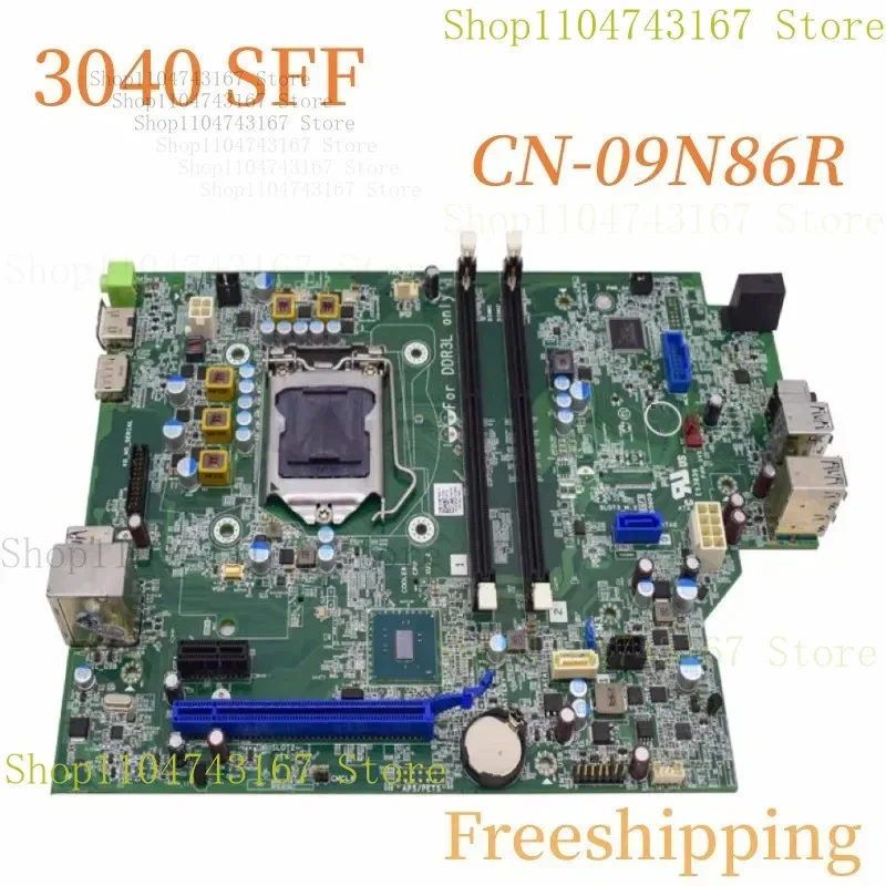 

CN-09N86R для DELL Optiplex 3040 SFF, материнская плата 09N86R 9N86R DDR3, материнская плата, 100% протестирована, полностью работает
