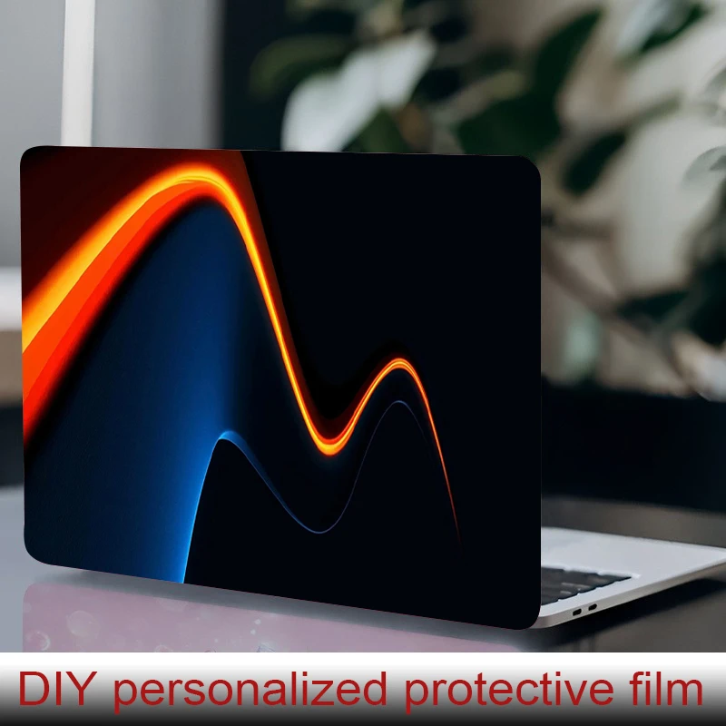 

2 laptop stickers Hexagon Protective film, DIY scratch resistant sticker