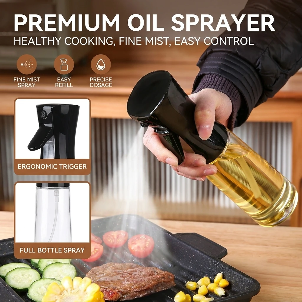 Botella pulverizadora de aceite para cocina