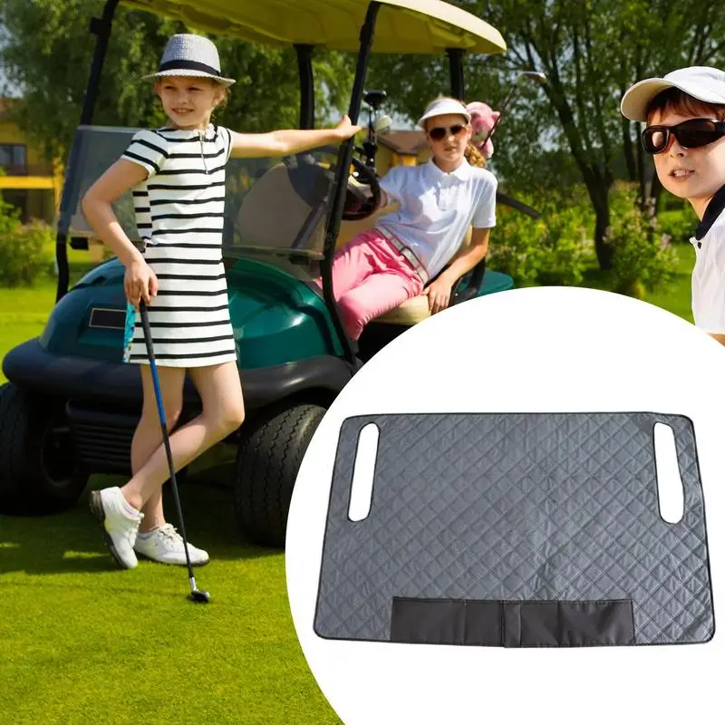 Seat Covers Golf Cart Golf Cart Cushion Cover Anti-slip Golf Cart Seat Blanket Covers For Cold Weather Golf Cart Seat Towel