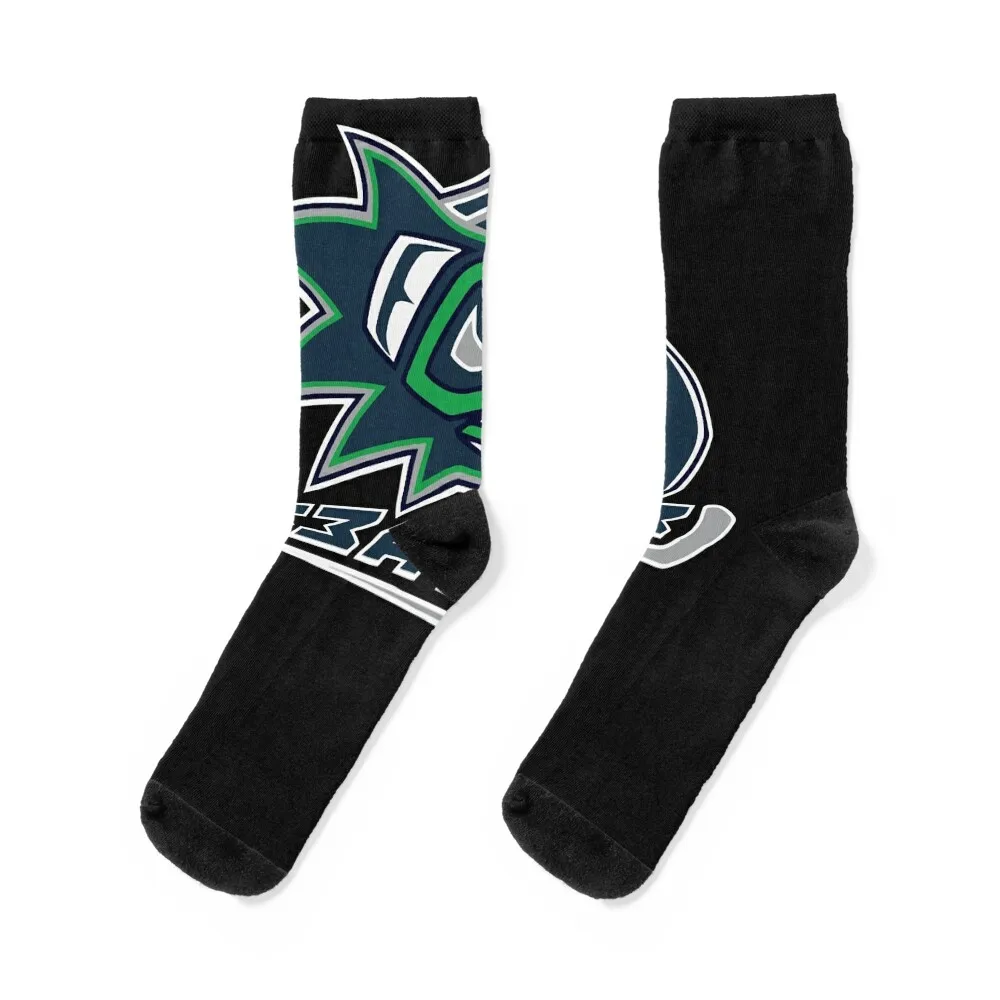 Seattle Thunderbirds Classic T-Shirt Socks anti-slip anti slip football Antiskid soccer Crossfit Mens Socks Women's