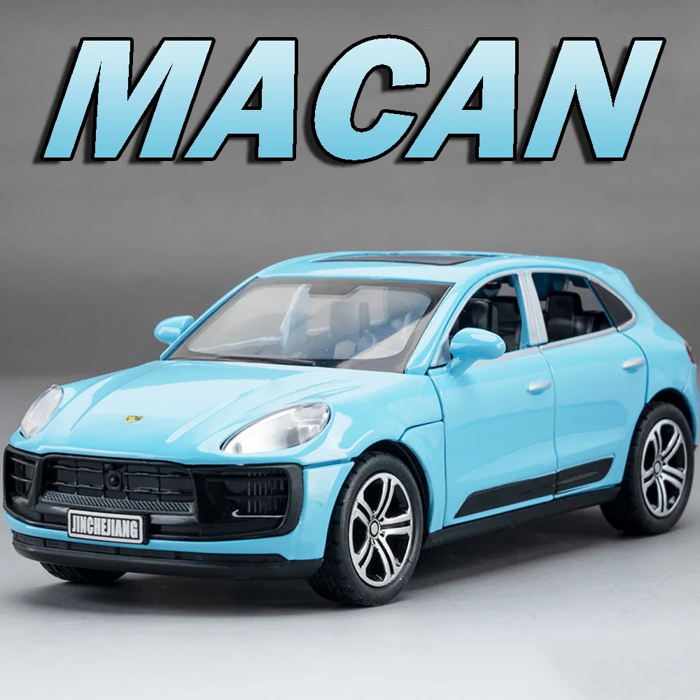 

1:32 Macan Taycan, игрушечные модели автомобилей, литой под давлением сплав, звук, свет, дверь, открытая откат, изысканная модель интерьера, автомобиль для детей и взрослых