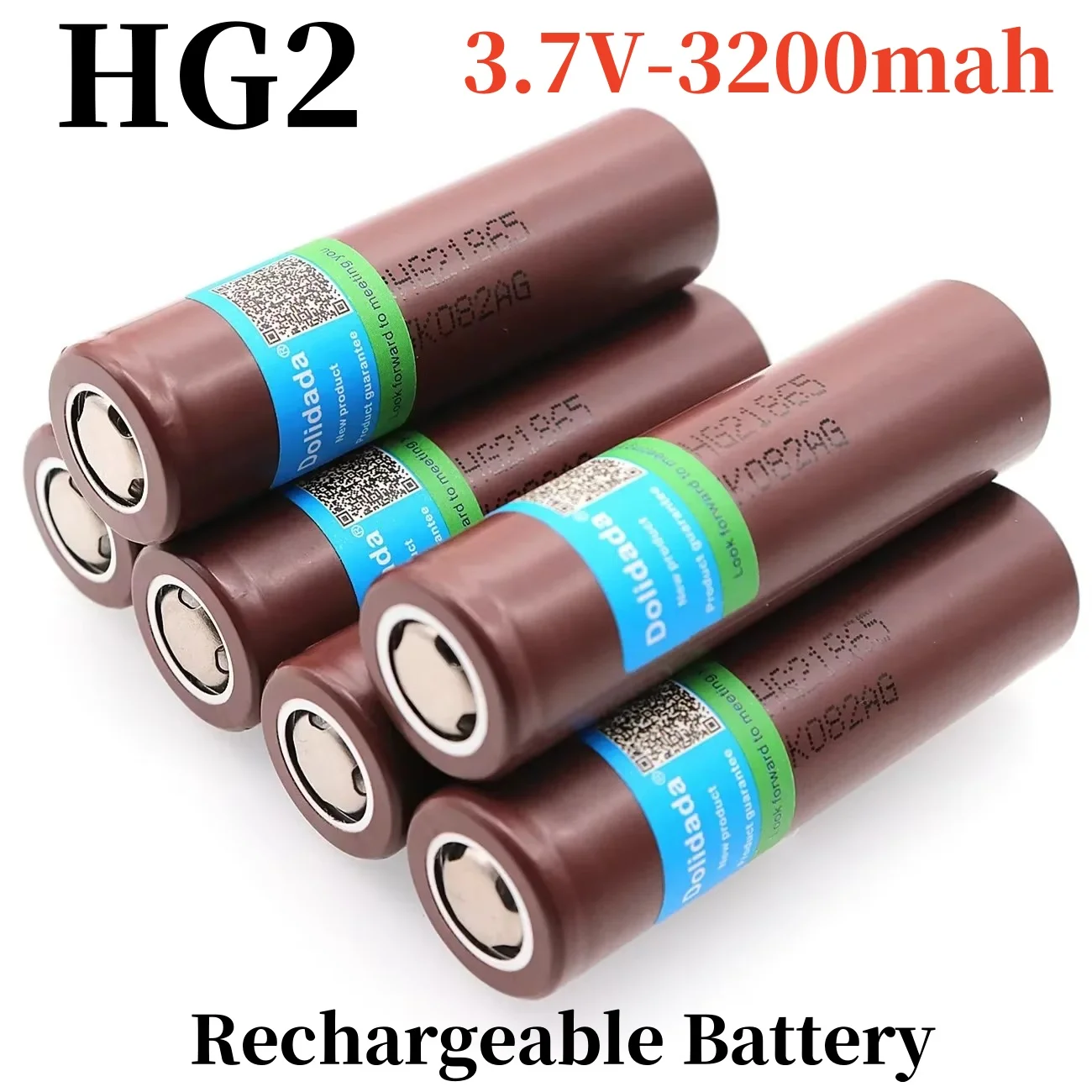 

original Dolidada HG2 18650 battery 3200mAh battery 3.7V discharge 25A dedicated for power rechargeable battery keyboard+keycap