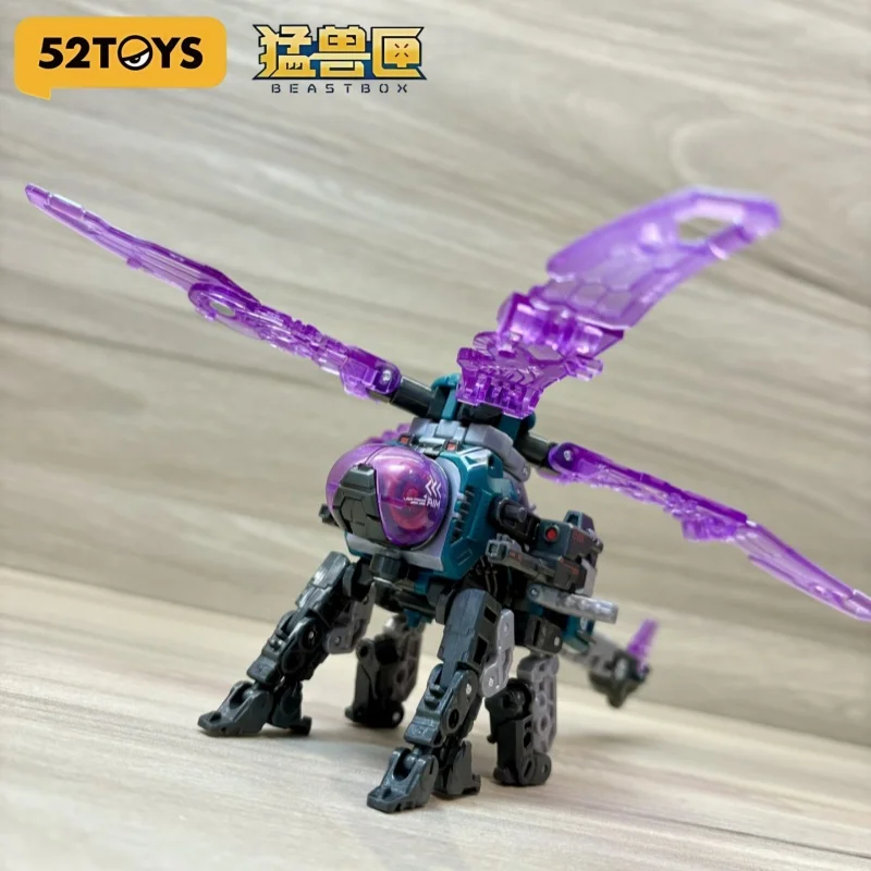 52TOYS Original Beast Gate Limited Edition Xuanwu Ice Blue Transformation Assembly Model Toy for Boys Collectible Gift