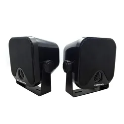 Herdio 4 Inch 120W Marine Speakers Boat Waterproof Outdoor Speakers Surface Mounted For Skid Steer ATV UTV RZR Golf Boat Truck