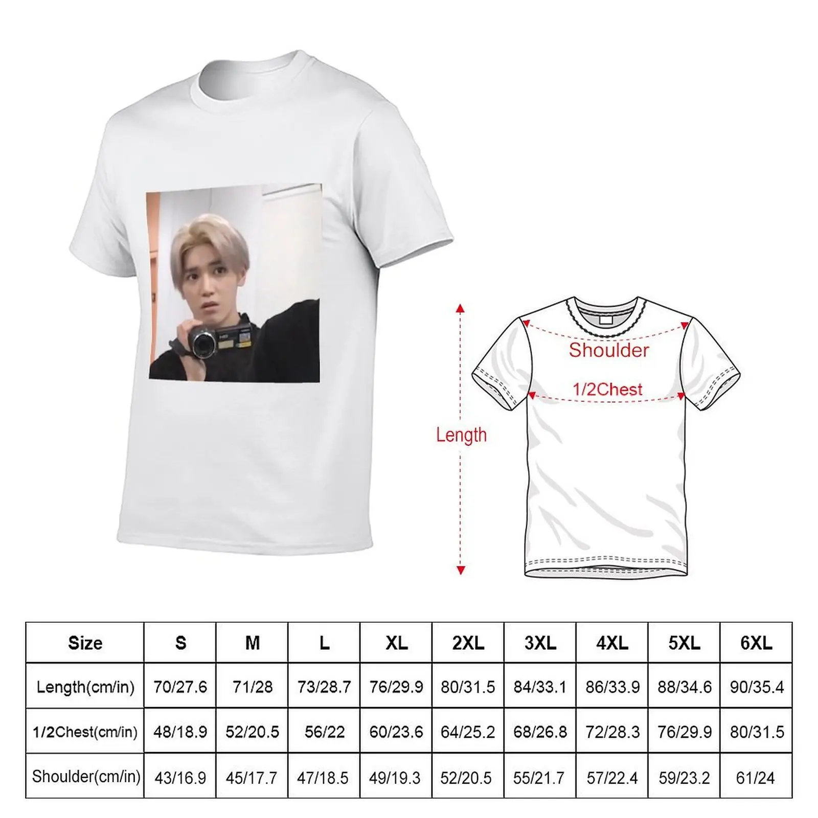 taeyong caught in 4k meme T-Shirt new gifts and t-shirts boys animal print mens white t shirts