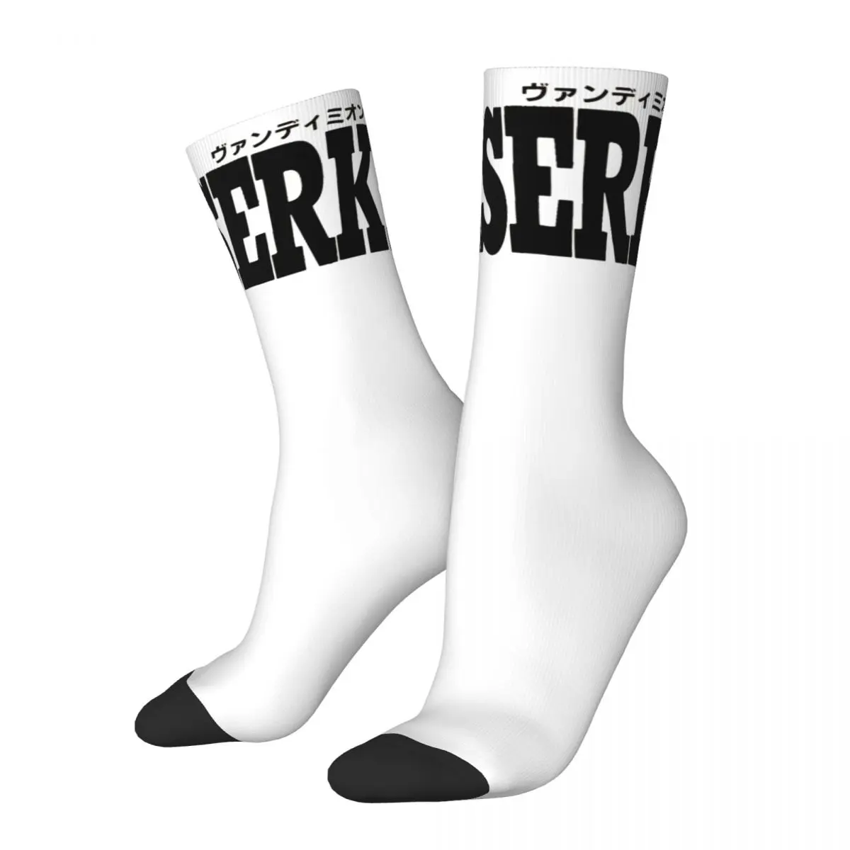 Berserk Anime Outfits Men Women Socks Sweat Absorbing Skateboard Crew Socks Soft Present