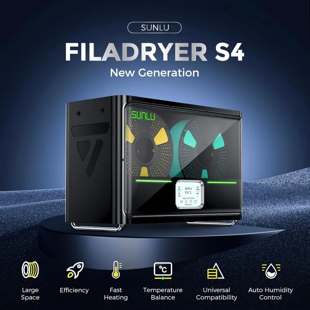 SUNLU FilaDryer S4 Filament Dryer.