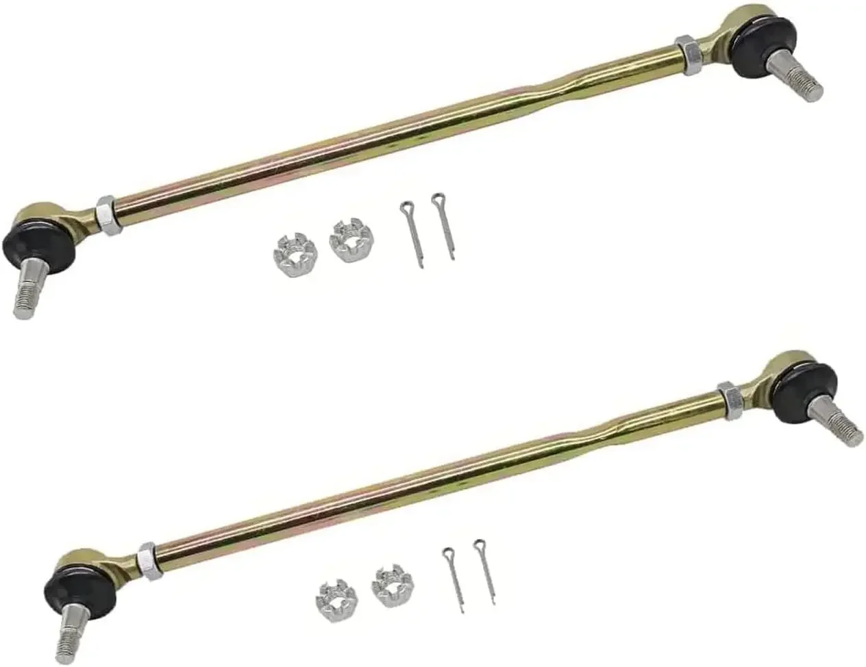 2 juegos de barras de dirección para Yamaha Banshee 350 YFZ350 YFZ-350 YFZ 350 1987 1988 1989 1990 1991 1992 1993 1994 1995-2006
