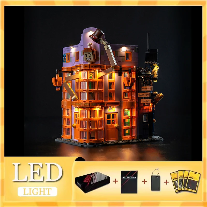 

DIY LED Light Kit For LEGO 76422 Weasleys Wizard Wheezes (Only LED Light,Without Blocks Model)