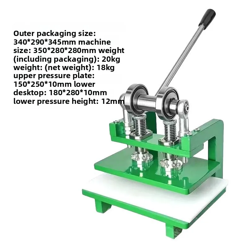 Small Manual Die‑Cutting Press Machine,Hand‑Operated Stamping Punch Machine,Steel Rule Die for DIY Handcraft Projects