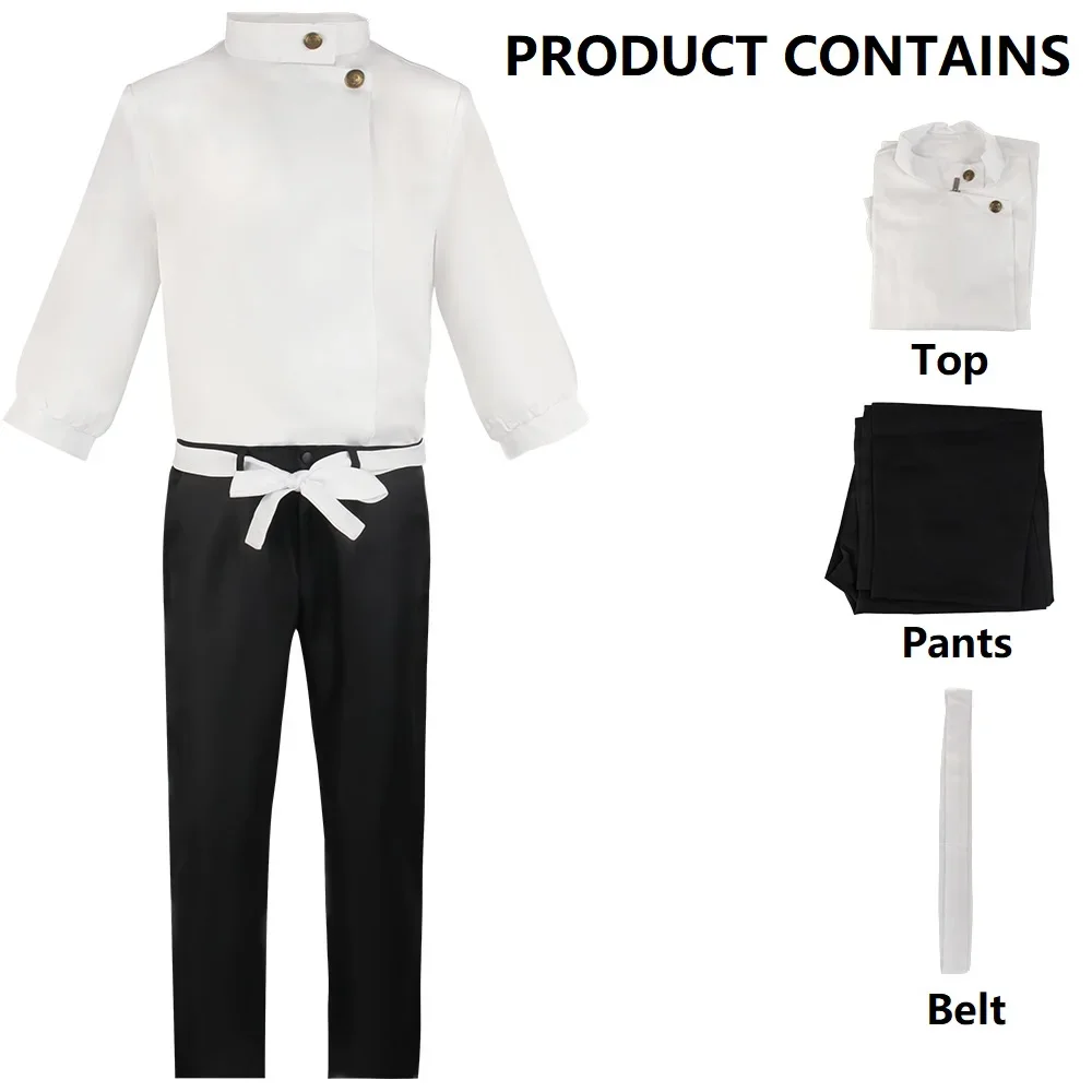 Anime Cosplay Costume Yuta Okkotsu Tops + Pants Full Set Okkotsu Roleplay Suit Japanese Anime Uniform