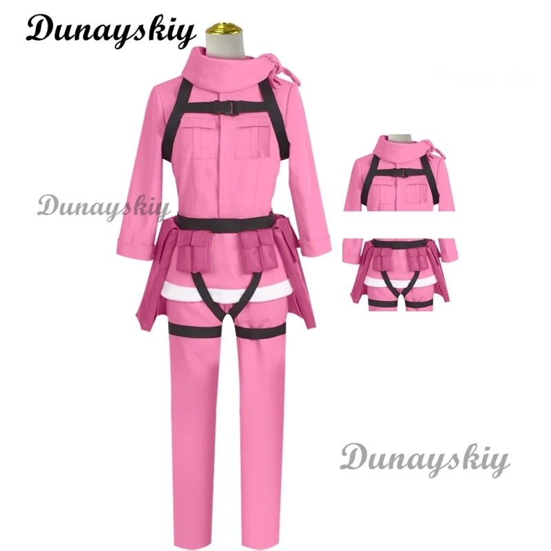 أنيمي تأثيري البديل بندقية غيل على الانترنت Kohiruimaki كارين لين معطف السراويل الزي الرسمي ازياء شعر مستعار