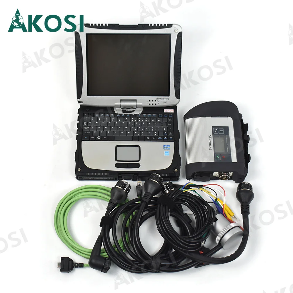 

Для MB Star C4 SD Подключение полнофункциональное программное обеспечение SSD Xentry для Benz тяжелый грузовик автомобиль диагностический инструмент с CF19/CFC2 ноутбук