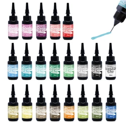 10ml Pearlescent Quick-Drying UV Glue Ultraviolet Curing Hard UV Resin Glue Dye Pigment DIY Silicone Mold Craft Jewelry Making
