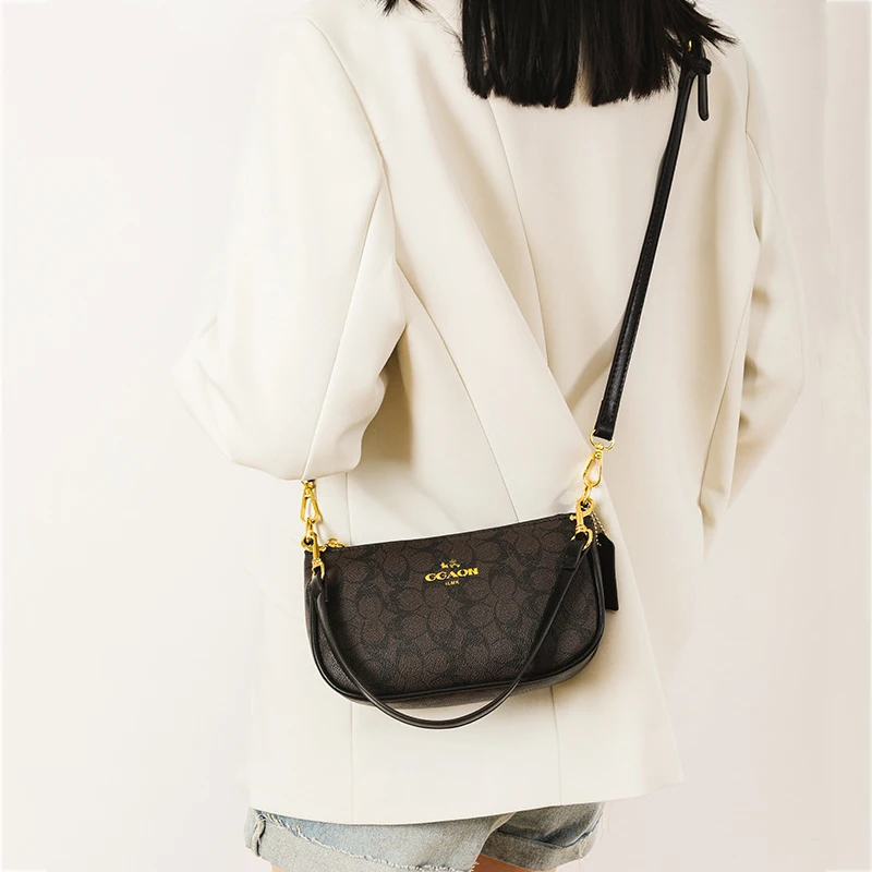 Elegant Women's Underarm Bag Hot Popular Ladies Shoulder Bag PU Leather Luxury Handbag Ladies Bag Designer Crossbody Bag image 3