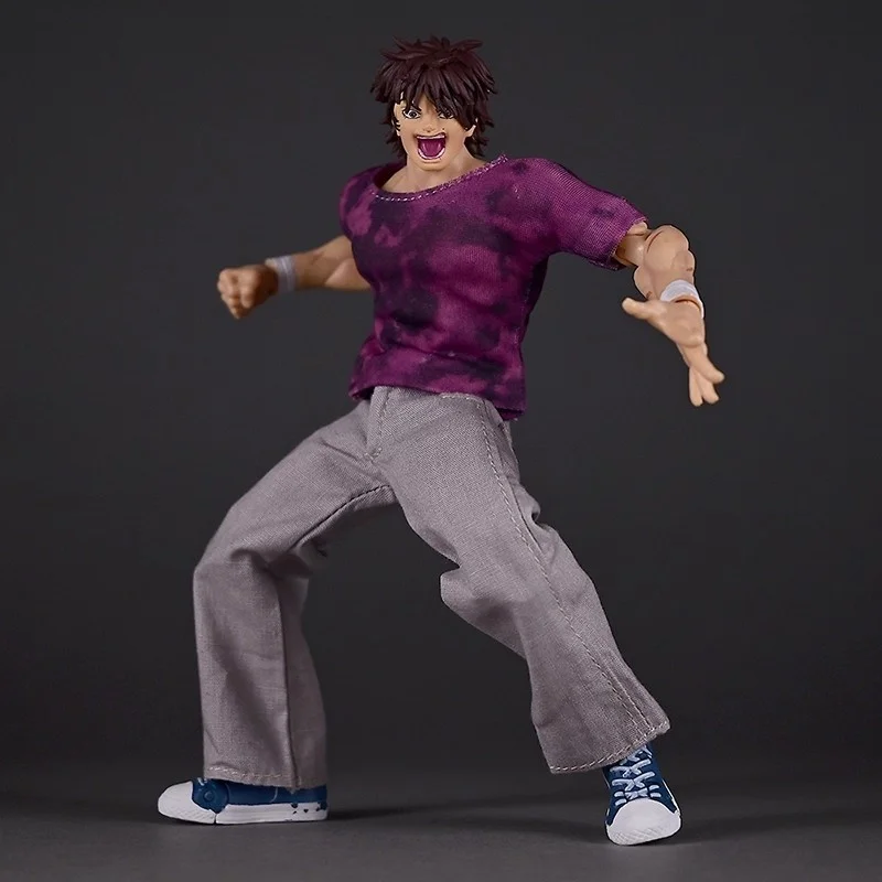 

In Stock Kibk05 1/12 Baki Hanma Figures Son Of Ogre Pvc Action Figure Model Collection 18cm Desktop Ornaments Toys Gifts