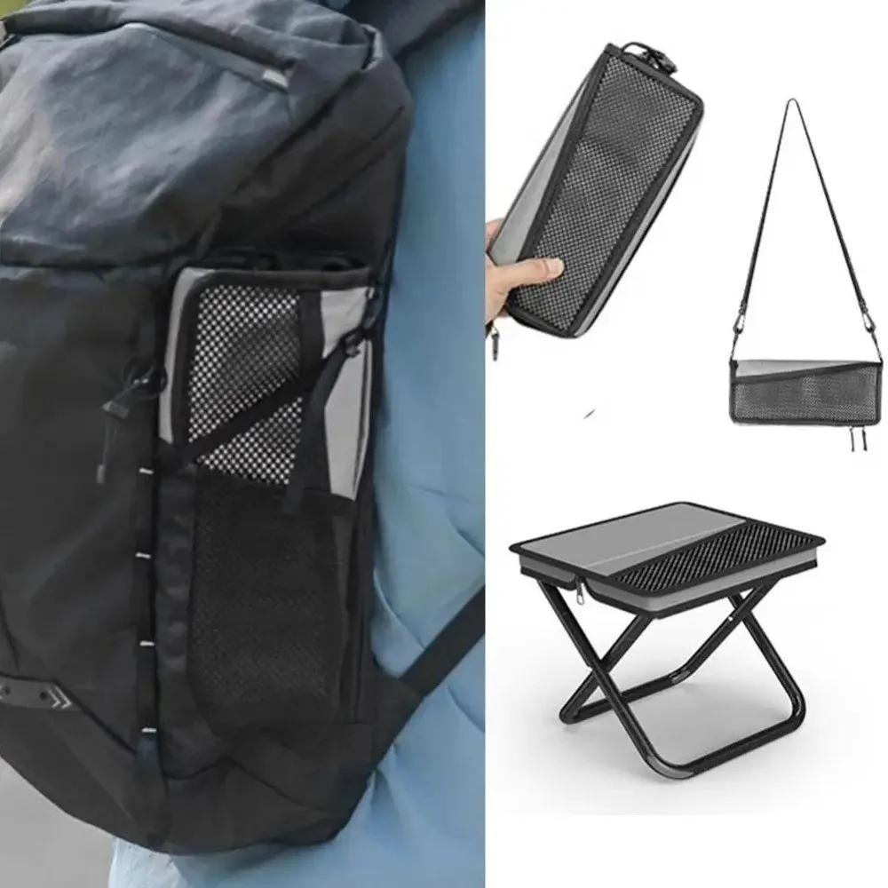 

Wear-resistant Foldable Backpack Stool Strong Load-bearing Crossbody Pen Bag Stool Sturdy Lightweight Small Mazar Satchel