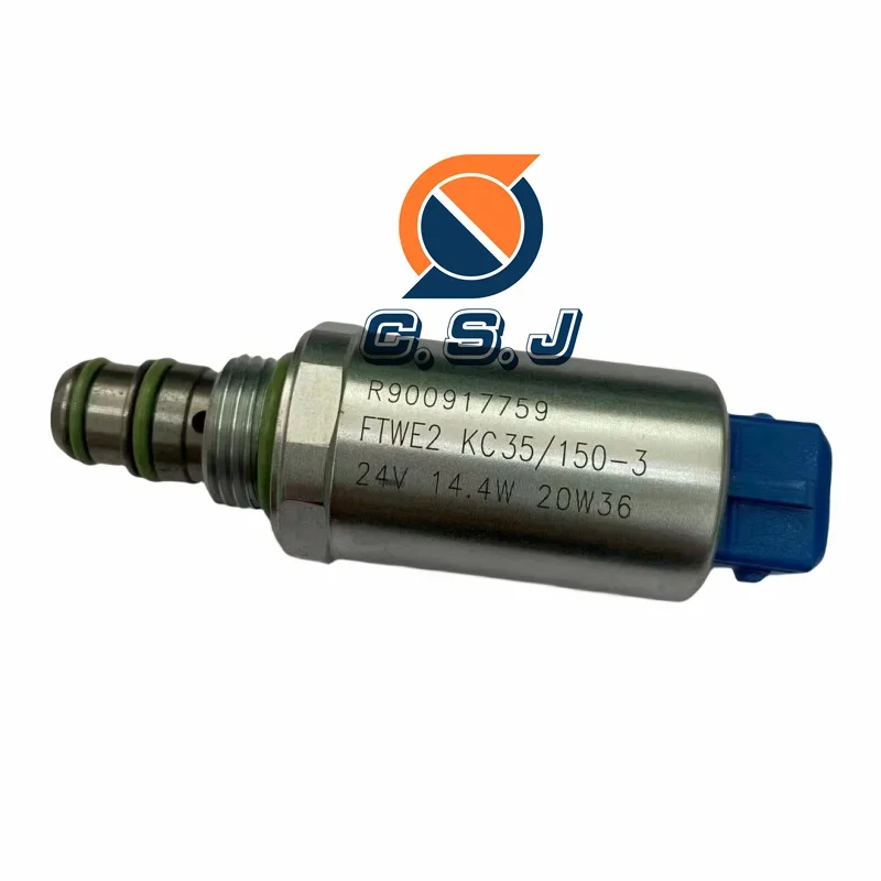 Hydraulic Solenoid Valve R900917759 900917759 For Excavator Engine Rexroths R900578533 900578533 R900578535 900578535 R900701407