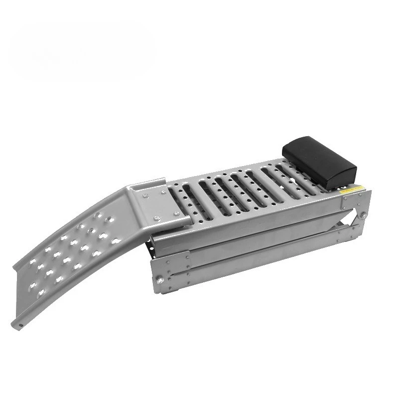 Motorcycle Ramp For ATVs UTVs For Pickup Trucks Triple Fold Portable Dirt Bike Ramp