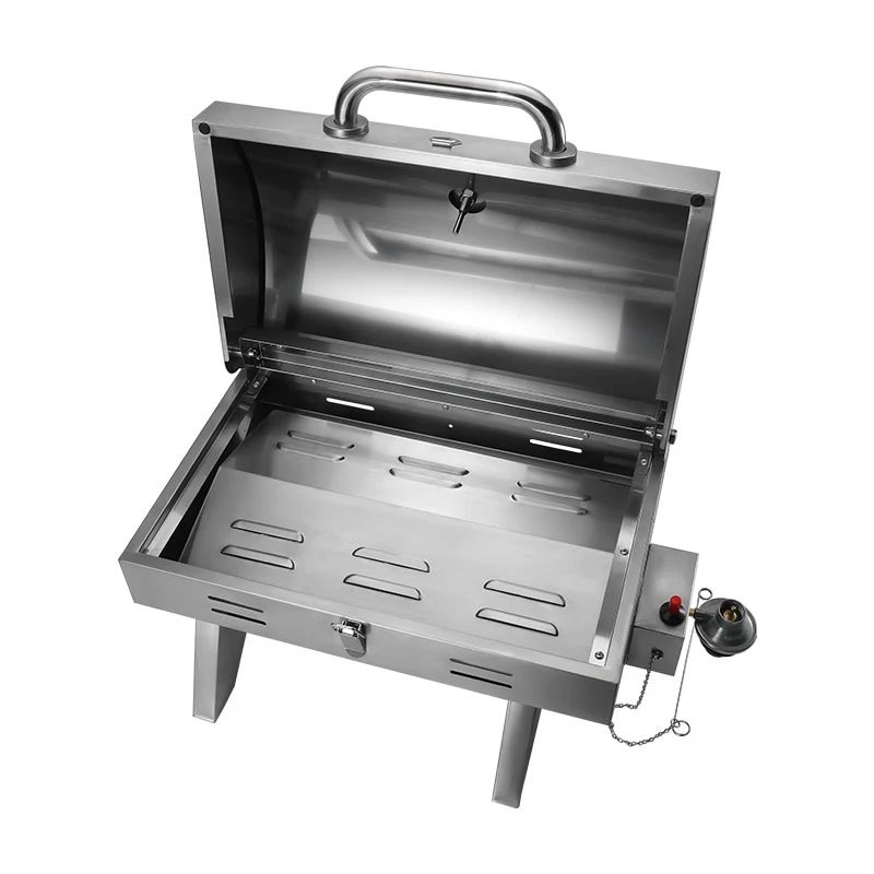 Grill Outdoors BBQ Stove with Lid Backyard BBQ Party Grills Heating  BBQ Grill SH-01-007