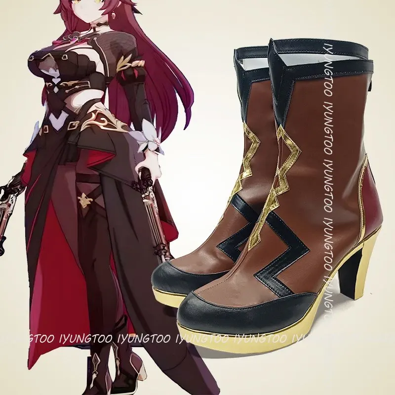 Honkai Impact 3rd Eden Anime Characters Shoe Cosplay Shoes Boots Party Costume Prop