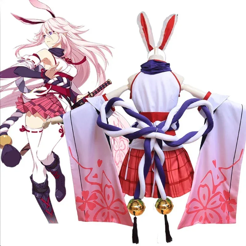 Fulujiacos Honkai Impact 3 Kiana Kaslana Yae Sakura cosplay costume