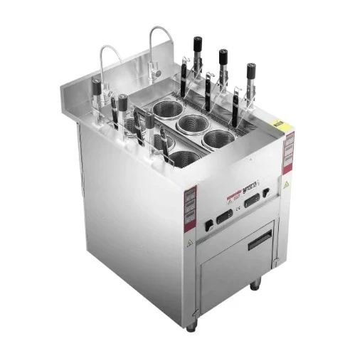 Popular JL-002Automatic Stainless Steel Industrial up and Down Pasta Cooker (3 Baskets)