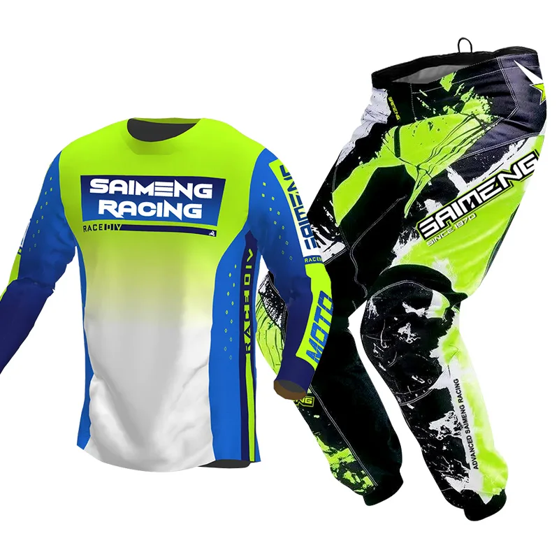 

motocross gear set mountain Downhill MX ATV Jersey Pant racing suit Mens Kits Women's Enduro Dirt Bike Combo Trail