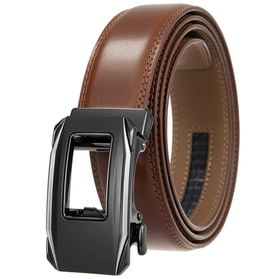 Plyesxale Fashion Hollow Out Designer Belt For Men High Quality Luxury Brand Men Genuine Leather Automatic Buckle Belt B1063