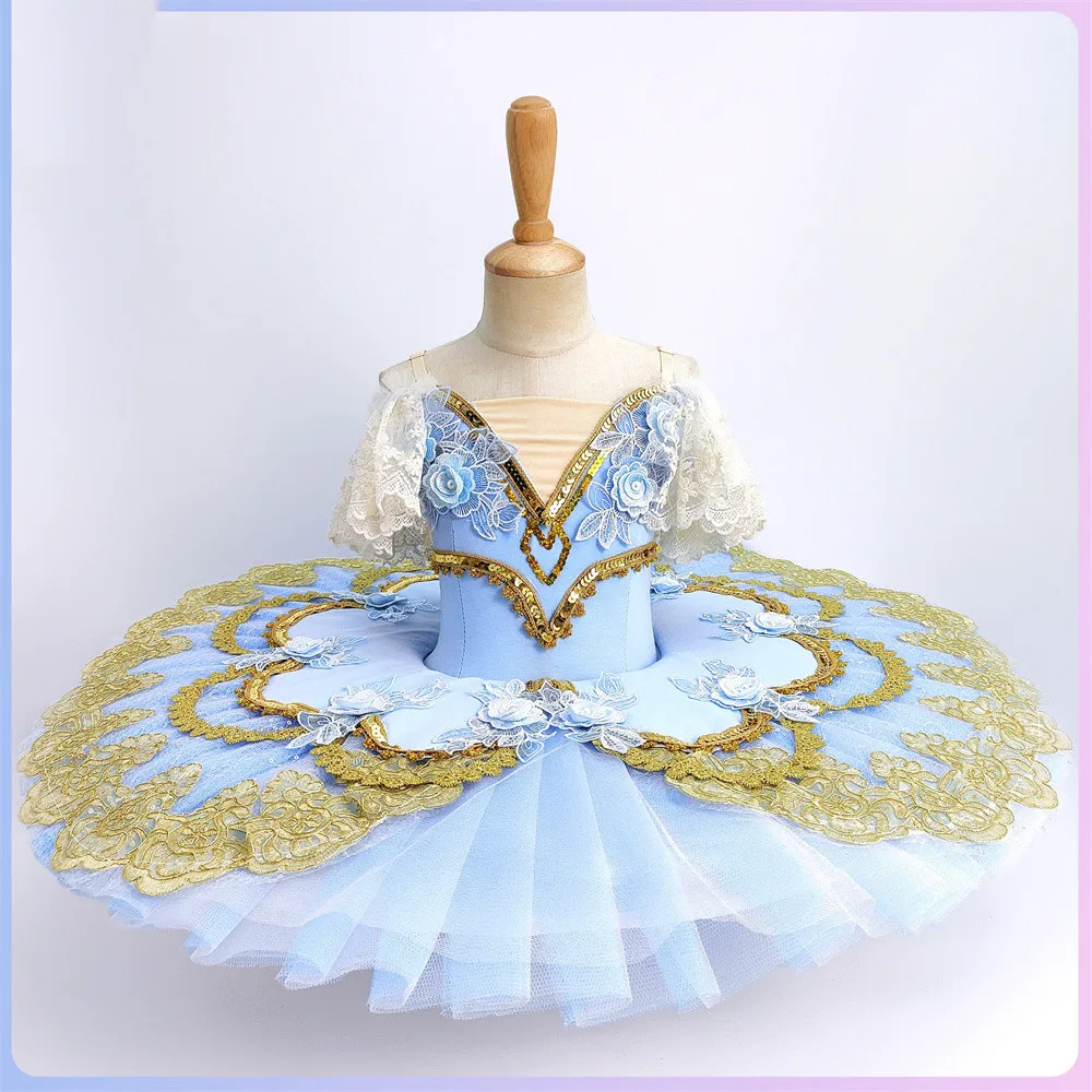Ballet Girl Dance Summer Dress Tutu Party Costume Girls Dresses Robe Fille Baby Ballet Leotards Children's Clothing Vestidos