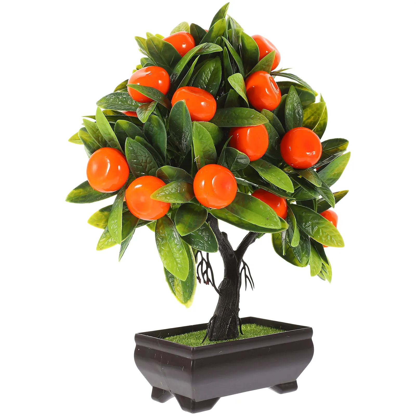 

Artificial Fruits Bonsai Realistic Fake Plants Home Decor Plastic Lifelike Green Indoor No Maintenance NeededFloralDecor