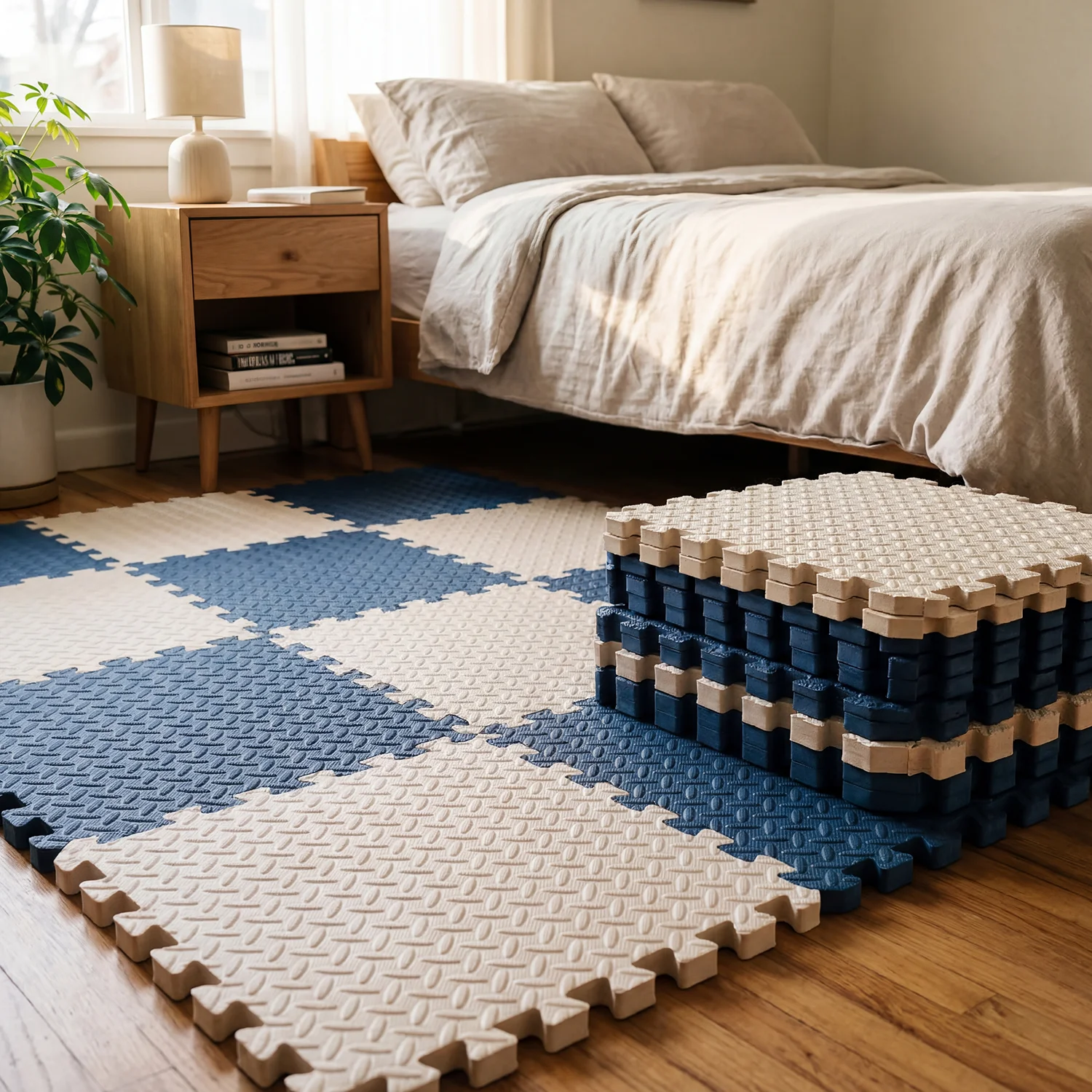 

Большой коврик из ЭВА-пены 60x60 см, 8 шт., модульный, утолщенный, для пола, для гостиной, спальни, йоги, спортзала, фитнеса, мягкий напольный коврик