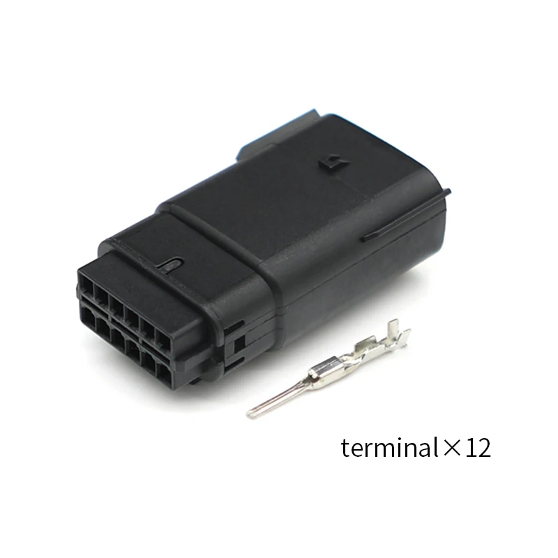 

33482-1201 Mols type automotive waterproof connector, motor taillight plug , male and female mating connector, 12-pin male